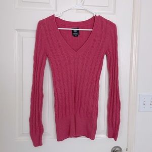 American Eagle Outfitters Pink Sweater